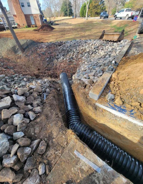 land excavation for water source rock hill sc